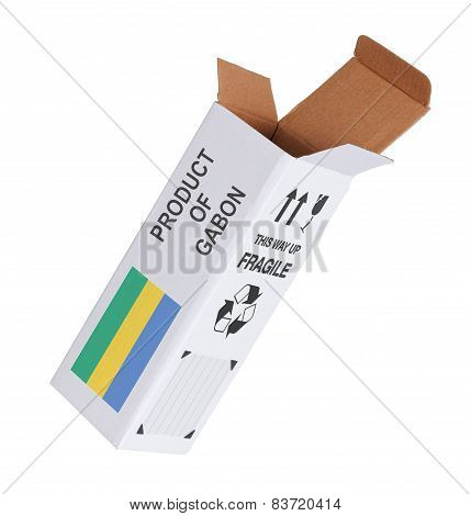 Concept Of Export - Product Of Gabon