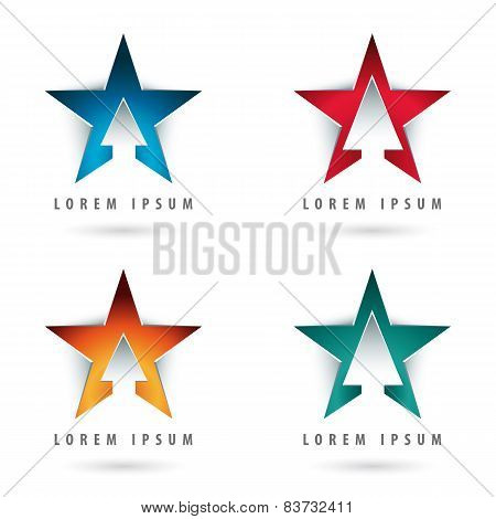 Star Shaped Logos