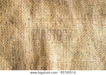 Burlap Texture Background
