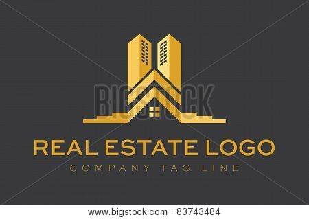 Vector Art Real Estate Logo