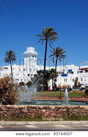 Shopping centre, Mojacar.