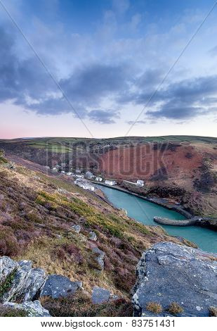 Boscastle in Cornwall