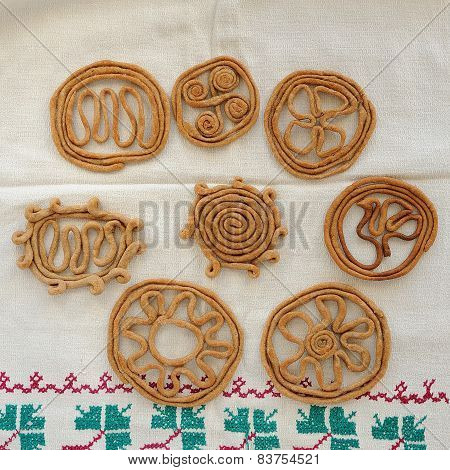 Teterki, Russian Rye Cookies For Spring Equinox Selebration