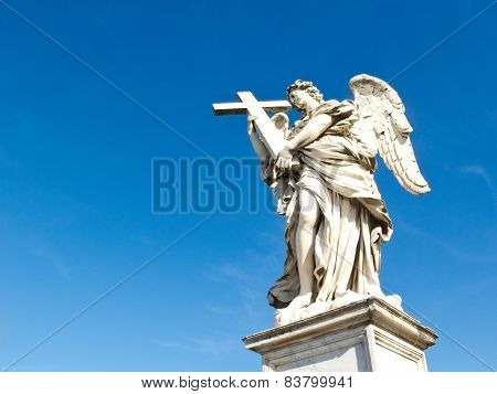 Angel With Cross, Sant'angelo Bridge, Rome