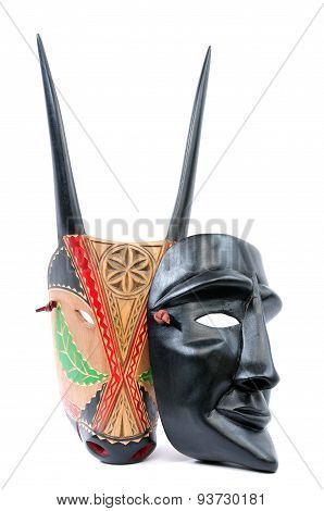 Traditional Masks Of Sardinia.