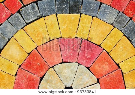 Colored Stone Background
