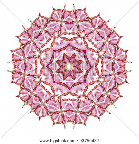 Circle ornament frame