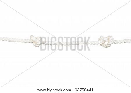 Ship ropes with knotes