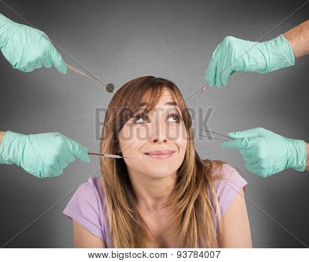 Dentist scary  tools