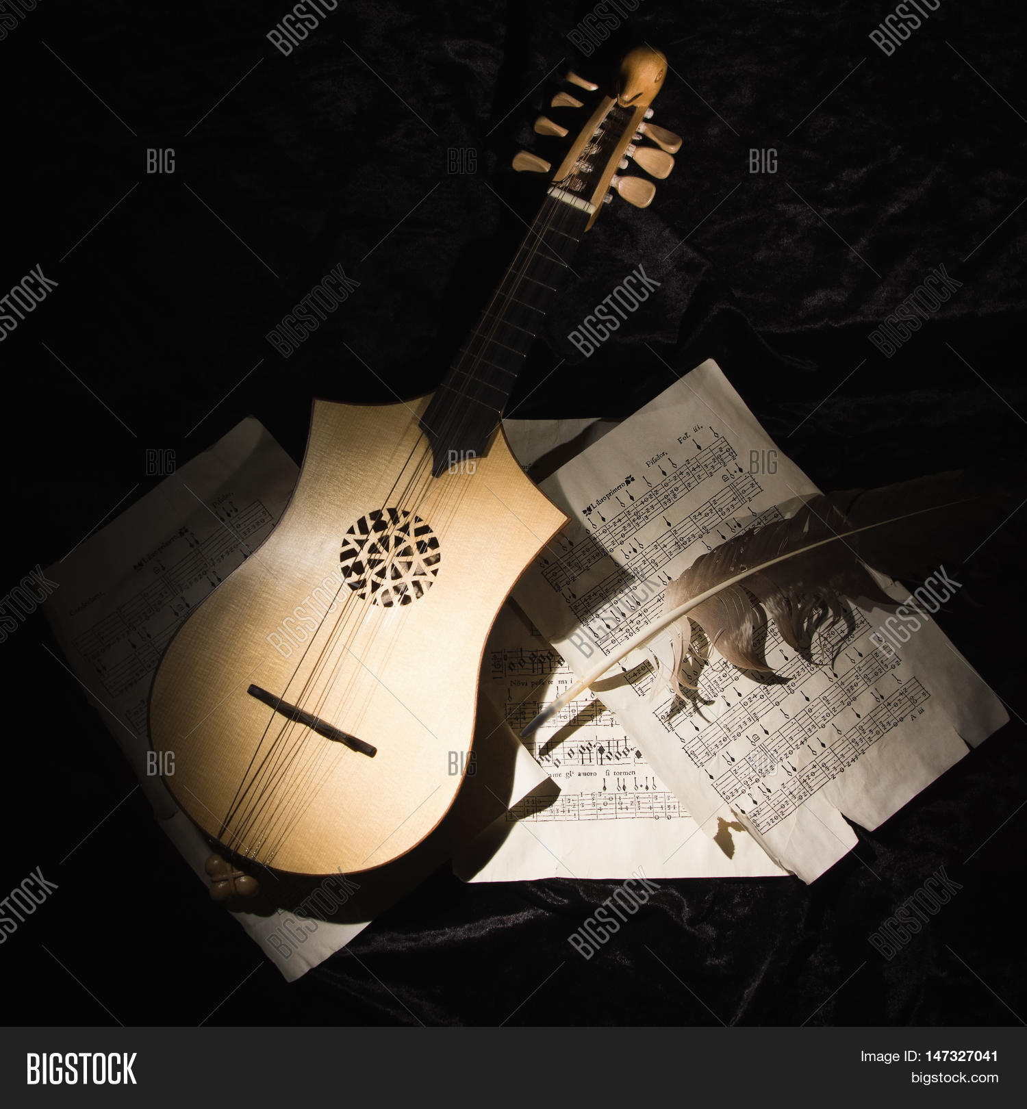 Renaissance Lute ( Image & Photo (Free Trial) | Bigstock