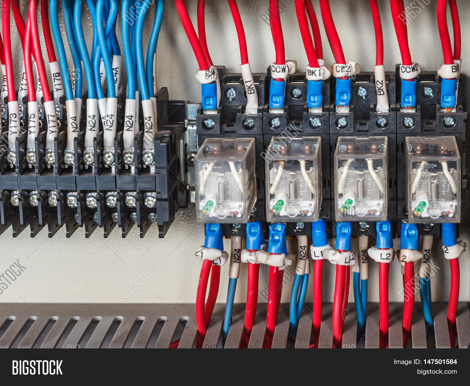 Wiring Control Panel Image & Photo (Free Trial) | Bigstock