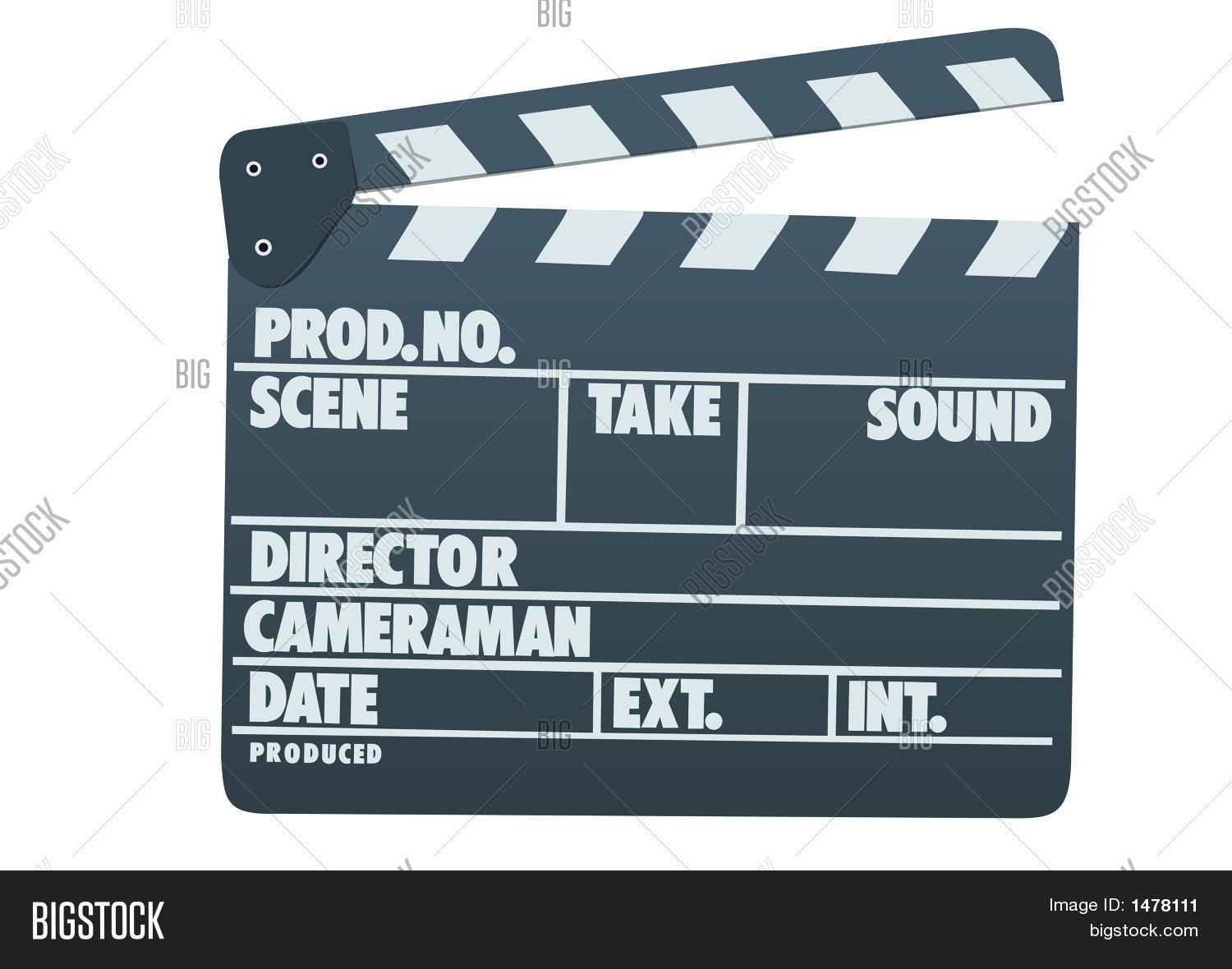 Front View Film Clap Image & Photo (Free Trial) | Bigstock