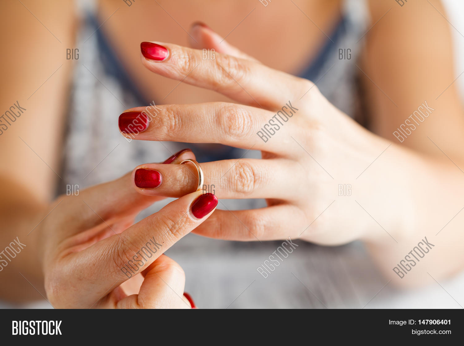 Woman Taking Off Ring Image & Photo (Free Trial) Bigstock