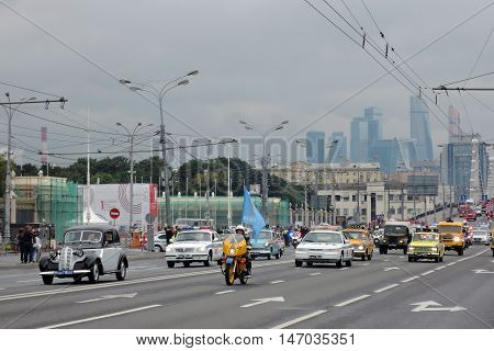 First Moscow Parade Of City Transport