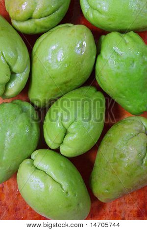Chayote Mango kabak Mirliton sebze