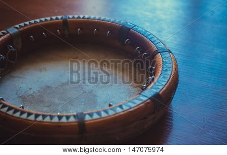 The Traditional Uzbek Musical Instrument Doira,