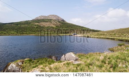 Glenbeg Lough on Beara Peninsula in County CorkIreland