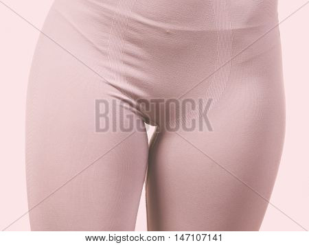 Part Body Picture With Underwear.