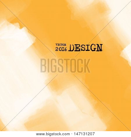 Hand drawn abstract grunge shape. Decoration usable as banner cards posters label logo badge design. Wallpaper with empty space for your text. Brush design element. Vector illustration.