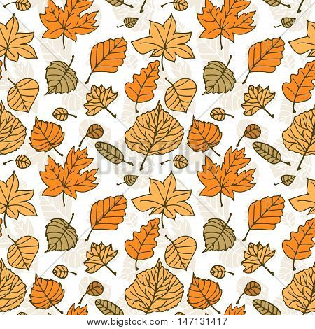 Autumn Leaves Pattern