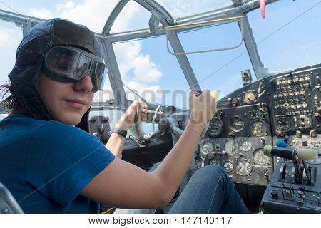 Teenager Boy Pilot