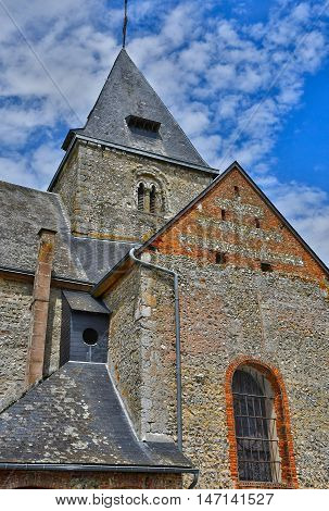Cailly France - june 23 2016 : the Saint Martin church