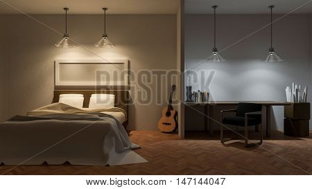 3D Bed Rom
