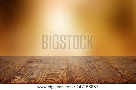 Festive background for christmas in front of a table