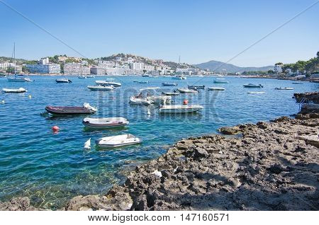 Boats On Turquoise Mediterranean