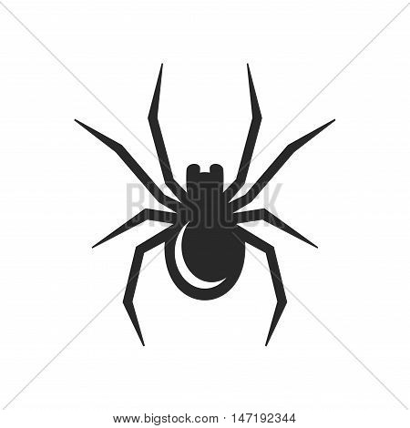 Spider Icon on White background. Vector illustration