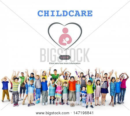 Care Childcare Love Baby Take Care Concept