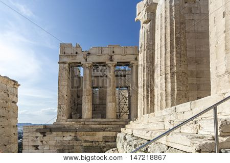 The Entrance To Acropolis