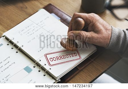 Corrected Solved Fix Method Modify Amend Concept