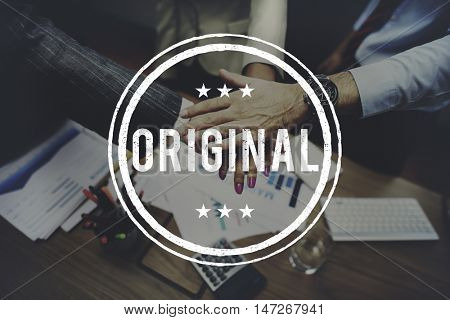 Original Patent Trademark Brand Copyright Concept