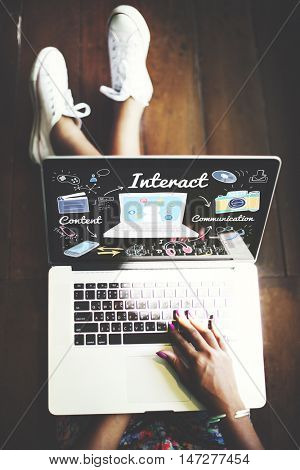 Interact Interaction Interactive Interacting Group Concept