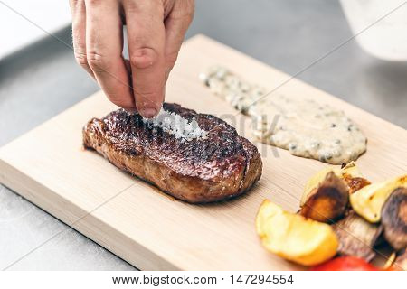 Grilled T-bone Steak