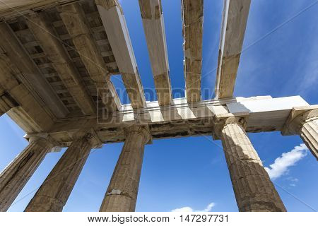 The Entrance To Acropolis