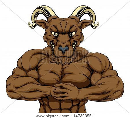 Tough Ram Mascot