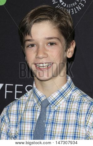 LOS ANGELES - SEP 10:  Daniel DiMaggio at the PaleyFest 2016 Fall TV Preview - ABC at the Paley Center For Media on September 10, 2016 in Beverly Hills, CA