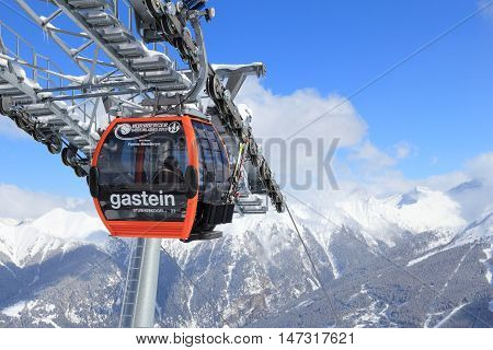 Ski Lift In Europe