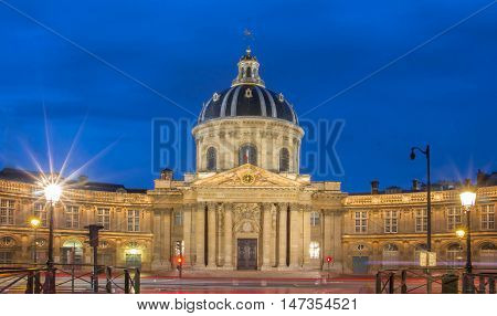 The French Academy is pre-eminent French council for matters pertaining to the French language.It was established in 1635 by cardinal Richelieu.