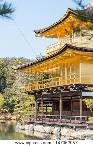 The Kinkaku-ji Golden Temple