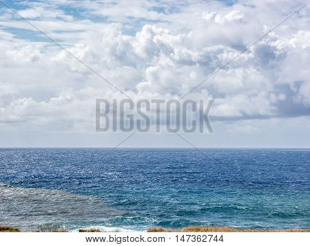 When The Storm Is Coming To Anakena Beach