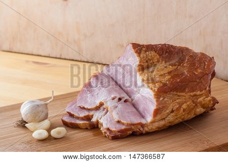 Boiled, Smoked Pork Meat, Pork Neck.