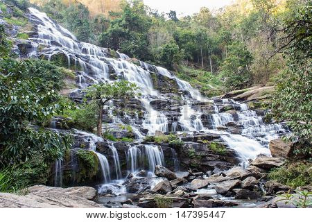 Mae Ya waterfall, Doi Inthanon national park, Chiang Mai  Thailand