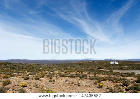 Landscape Sutherland - The View From The Sutherland Observatory Salt