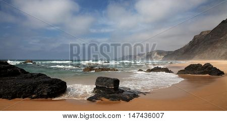 Mystic beach in Portugal - Praia do Castelejo