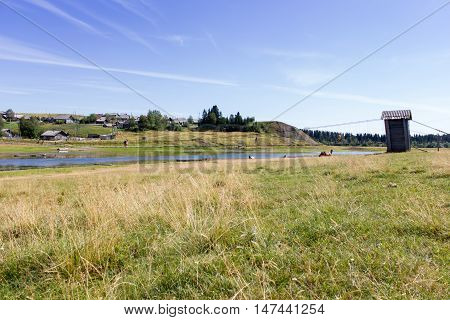 Rural Landscape At Summer