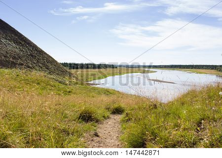 Rural Landscape At Summer