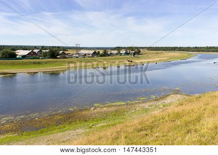 Rural Landscape At Summer